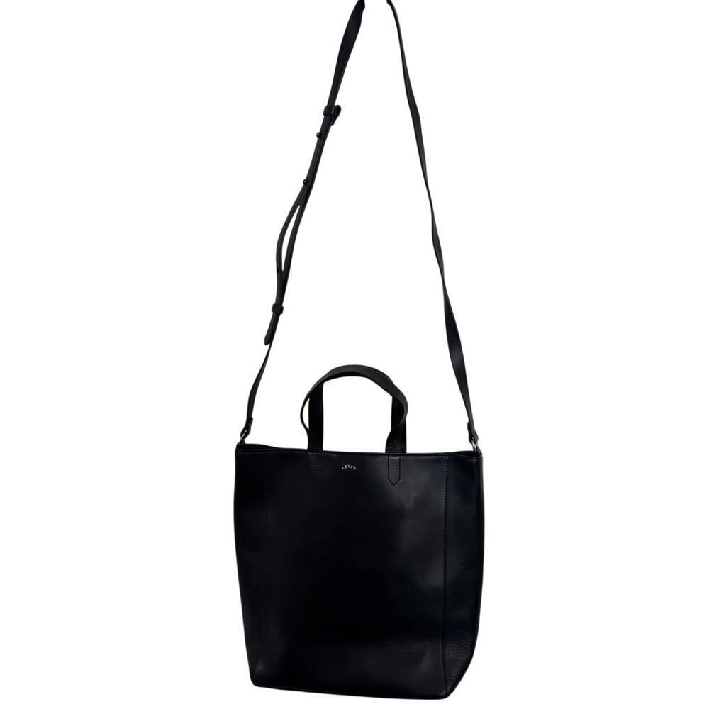 Levi’s Black Crossbody Tote | Top Handle & Adjustable Strap
